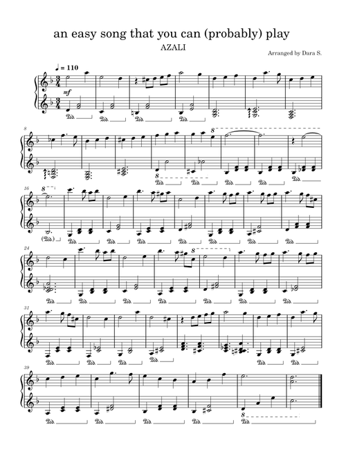 An easy song that you can (probably) play – AZALI