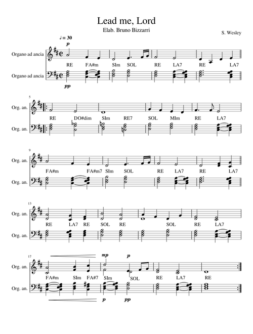 Lead Me, Lord – Samuel Sebastian Wesley Lead me, Lord