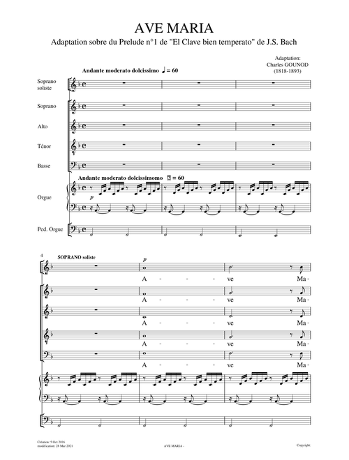 Ave Maria de Charles Gounod