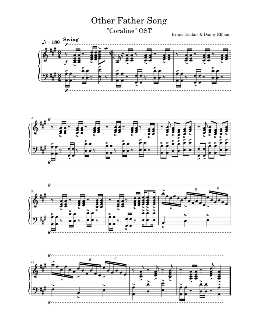 Other Father Song Bruno Coulais Sheet Music For Piano Solo other-father-song-bruno-coulais-sheet-music-for-piano-solo