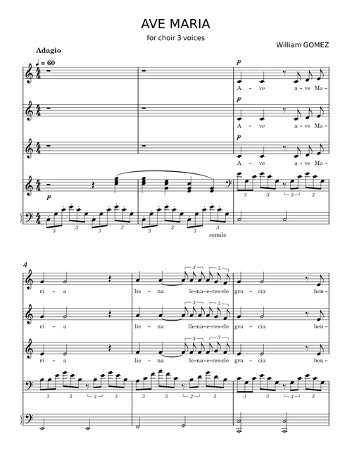 Ave maria - William Gomez