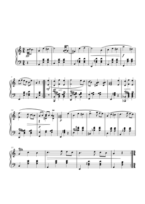 Schubert: German Dance No. 5 (D.420) Sheet Music for Piano (Solo