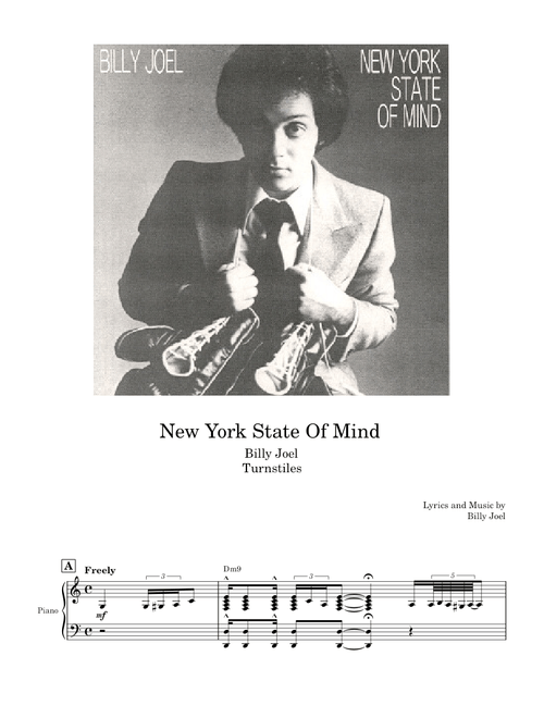 New York State Of Mind - Billy Joel