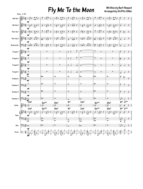 Fly Me To the Moon (Big Band Arrangement)