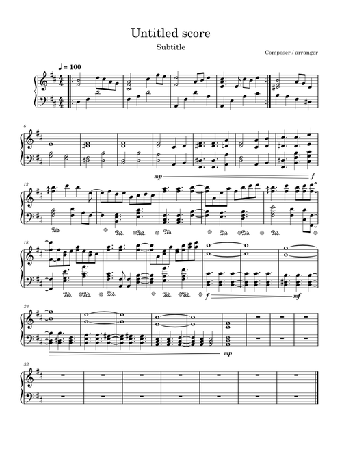 att39 sheet music arranged by enavpham