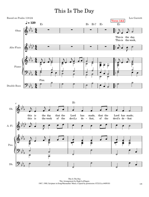 This is the day that the lord has made – Misc Praise Songs