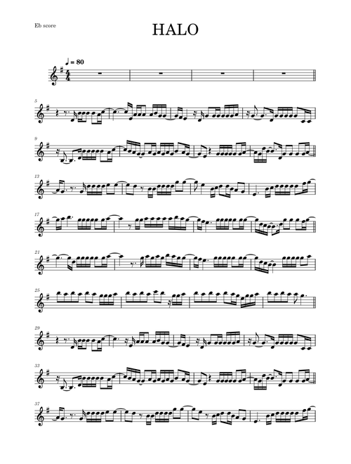 HALO (Alto Sax & Piano)