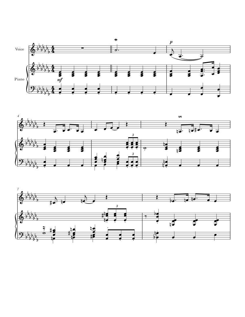 Anything Goes Sheet Music for Piano, Vocals (Piano-Voice) | MuseScore.com
