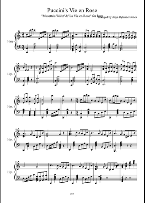 Madama Butterfly Sheet Music for Piano, Vocals (Piano-Voice
