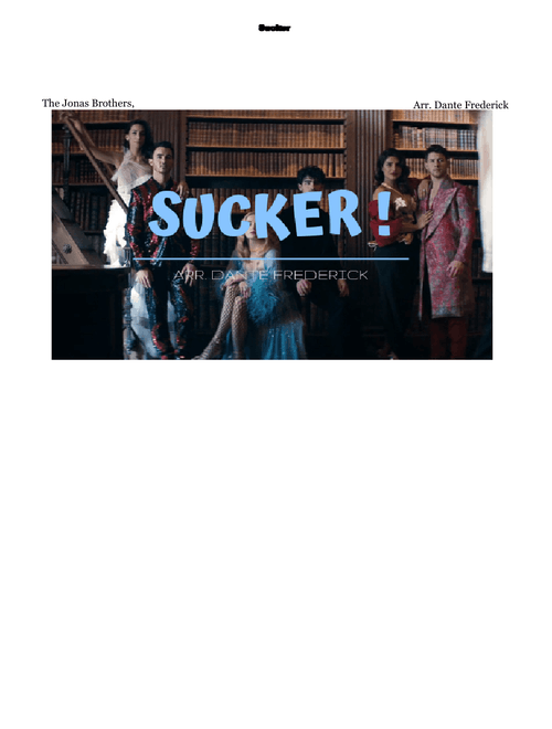 Sucker - Jonas Brothers (WIP)