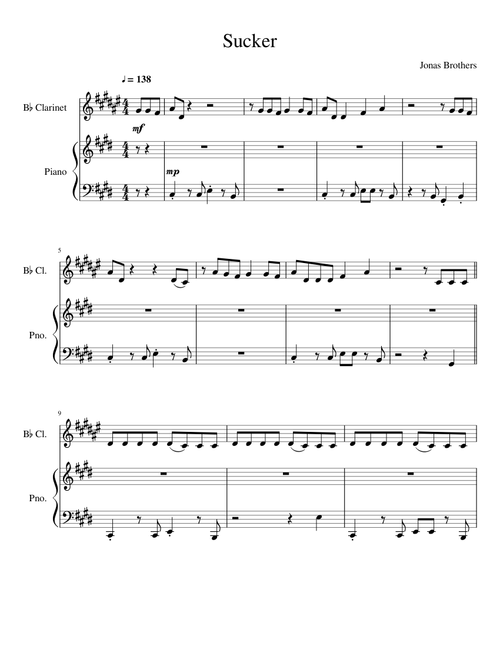 Sucker Clarinet
