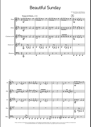 Play Official version of Beautiful sunday Sheet Music by Daniel Boone ...