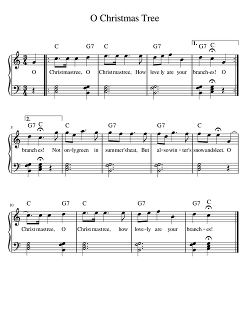 O Christmas Tree – Misc Traditional