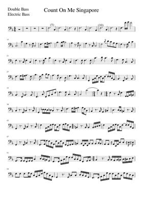 Free Clement Chow Count On Me Singapore By Misc Unsigned Bands Sheet Music Download Pdf Or Print On Musescore Com