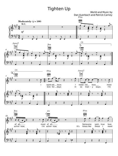 Tighten Up - Dan Auerbach