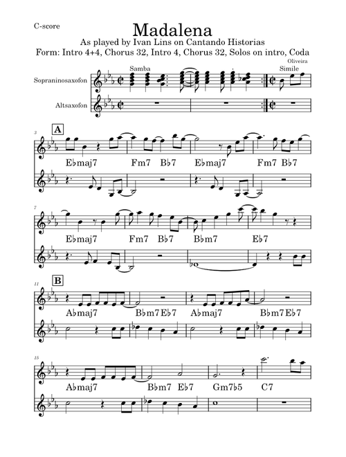 Madalena – Ivan Lins