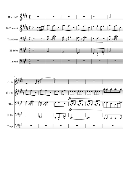Xenoblade Chronicles 2 - Mor Ardain [Brass Arrangement]