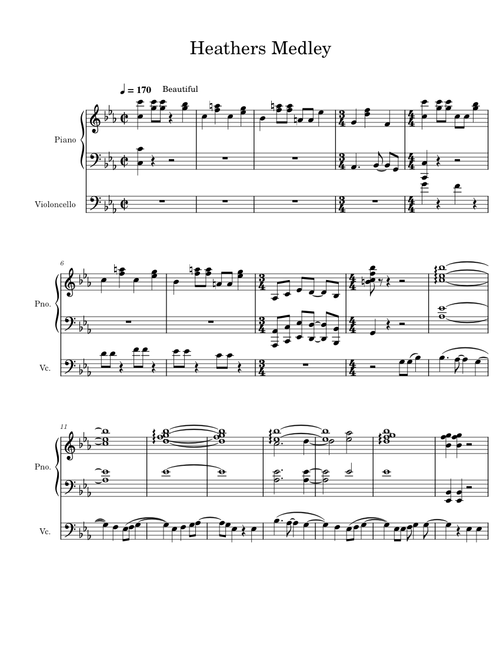 Heathers the Musical Medley