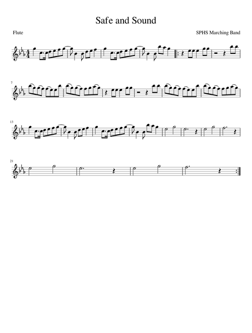 Safe and Sound Flute