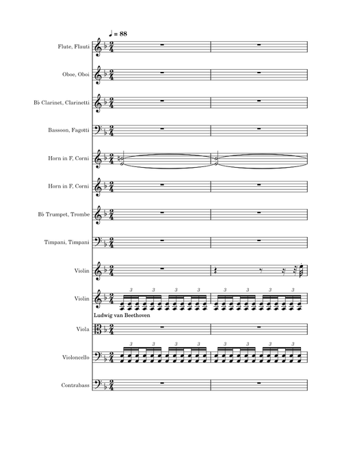 Symphony No.9, Op.125, Mvt. I: Allegro ma non troppo, un poco maestoso – Ludwig Van Beethoven
