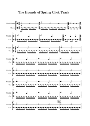 The Hounds of Spring Sheet Music for Piano (Solo) | MuseScore.com