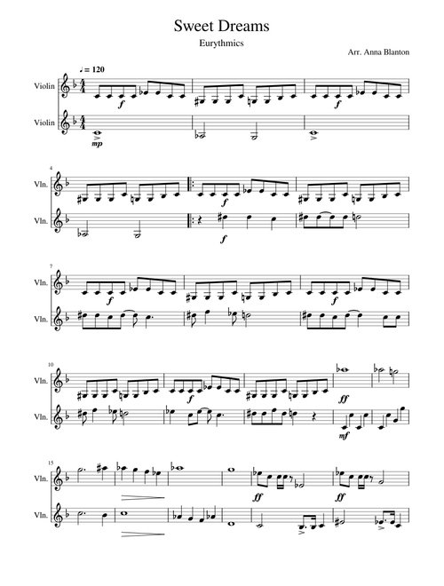 Sweet Dreams (Are Made of This) - Eurythmics
