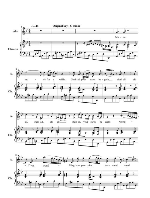 Oedipus, Z.583 - Henry Purcell