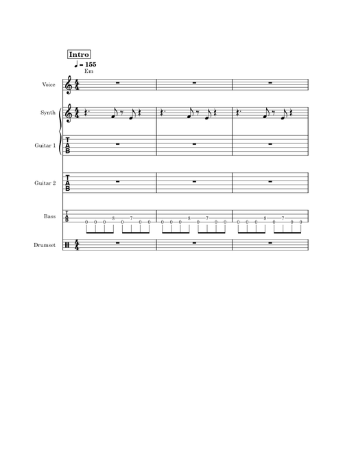 Cha Cha Cha – Käärijä (for two guitars)