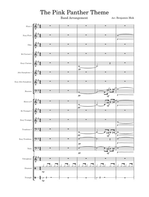 The Pink Panther Theme – Henry Mancini