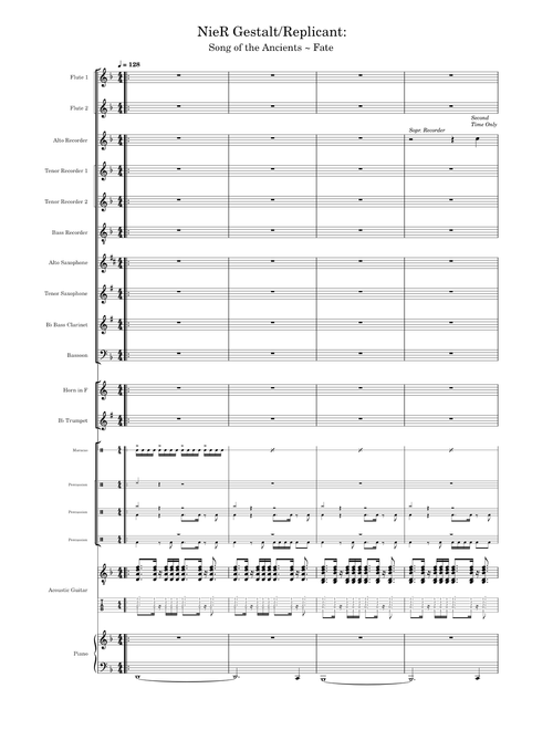 NieR Gestalt/ Replicant: Song of The Ancients - Fate (Updated 12/13/21)