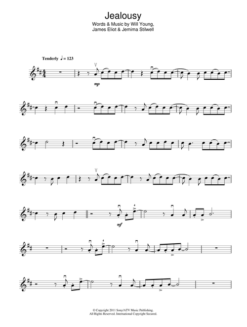 Jealousy - Will Young (Violin Solo)
