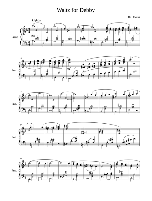 Waltz for Debby