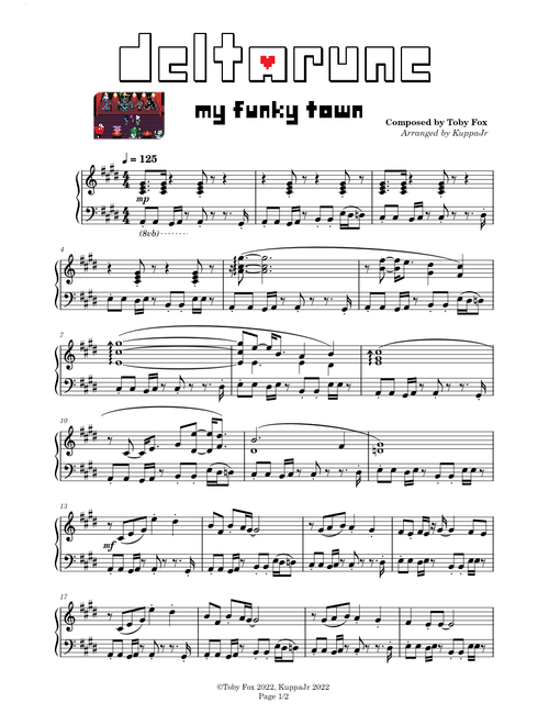 My Funky Town | Deltarune