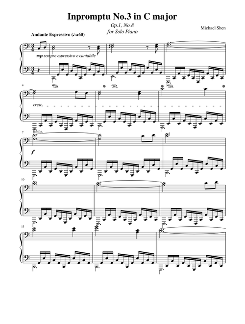 Impromptu No.3 in C major (WIP)