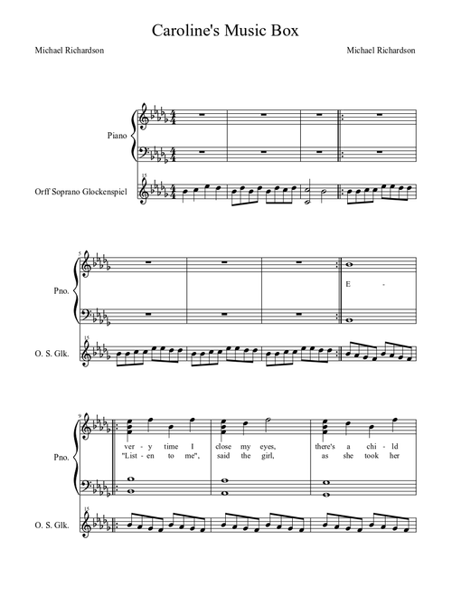 Caroline's Music Box
