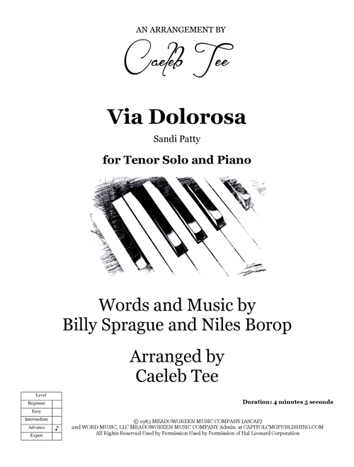 Via Dolorosa (Arr. Caeleb Tee) - Sandi Patty (Vocal Solo)