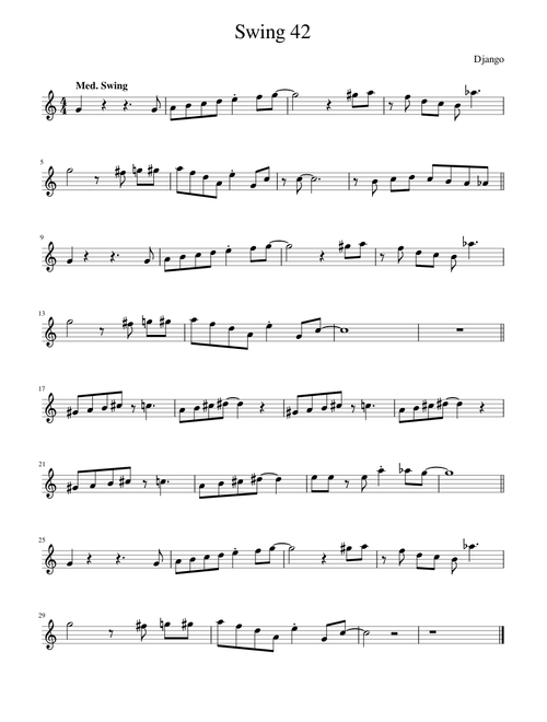 Swing 42 - Violin