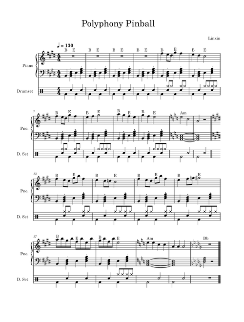 Polyphony Pinball - Linxin