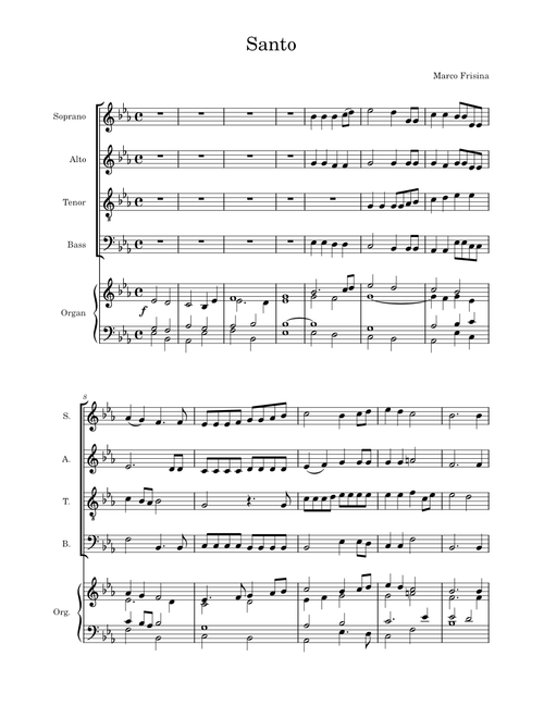 Santo – Marco Frisina