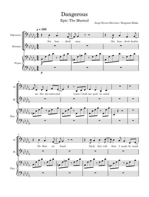 Dangerous Epic: The Musical