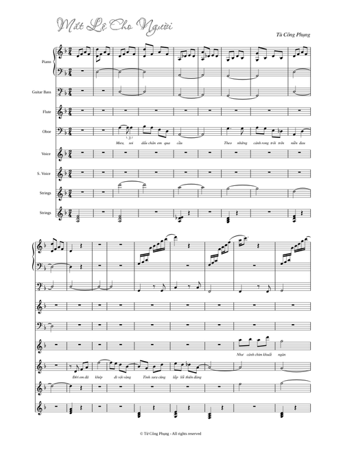 Mắt lệ cho người