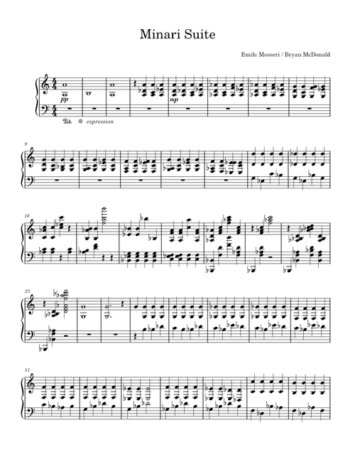 Minari – Emile Mosseri Minari Suite – Emile Mosseri