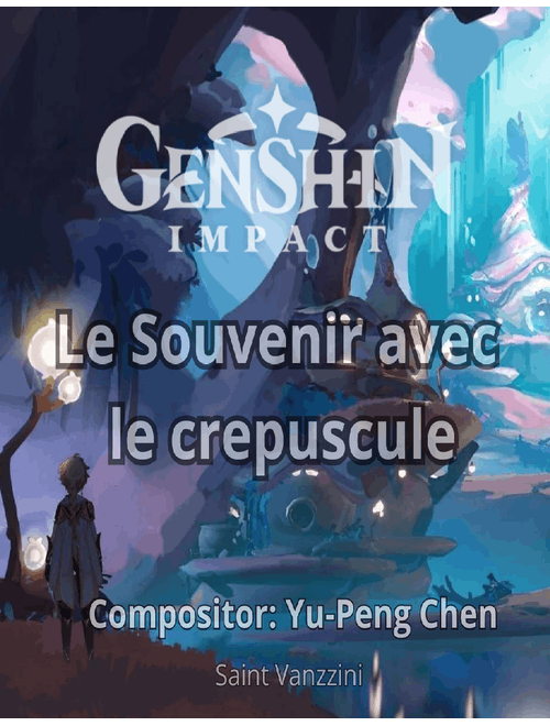 Fontaine / Le Souvenir avec le crepuscule