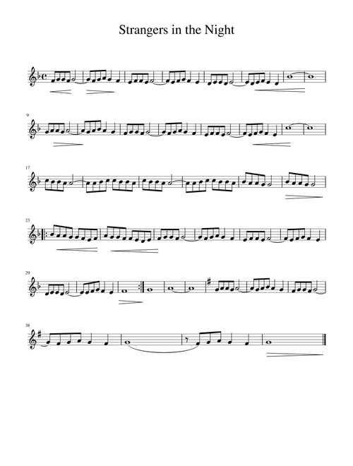 Strangers In The Night (Arr. Julia Mills) - Frank Sinatra (Violin Solo)