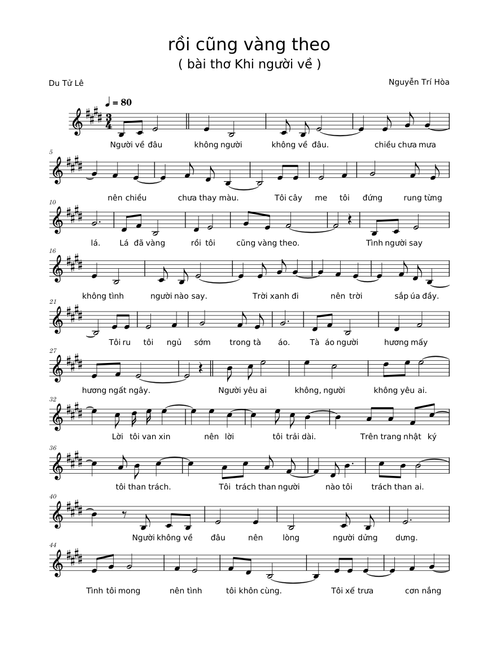 rồi cũng vàng theo