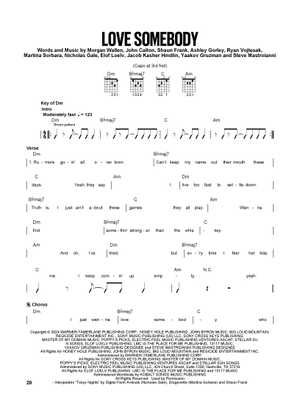 20 cigarettes chords Play Official version of 20 Cigarettes Sheet Music by Morgan Wallen for  Guitar