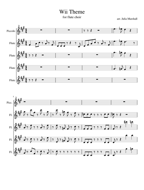 Wii Theme