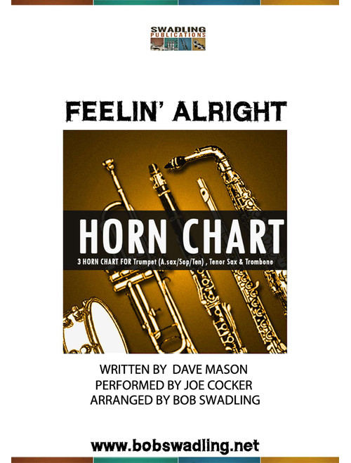 Feelin' Alright (Arr. Bob Swadling) - Joe Cocker (Small Ensemble)