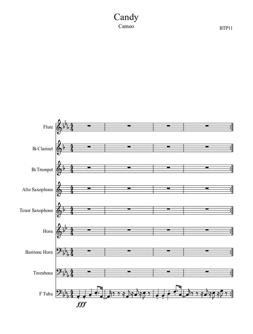 Candy(Marching Band)
