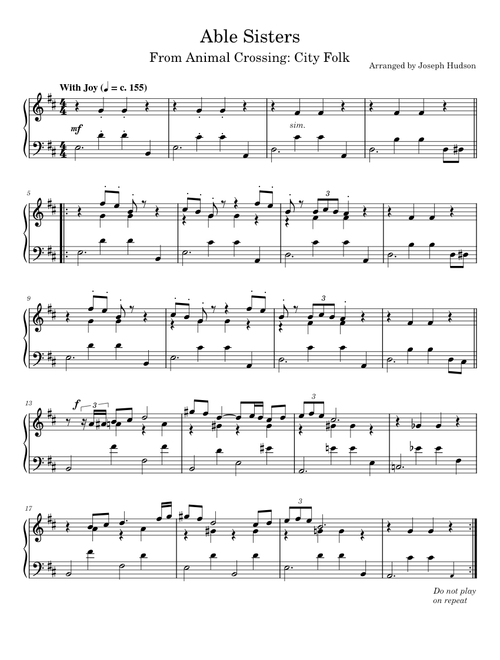 Able Sisters Theme - Kazumi Totaka
